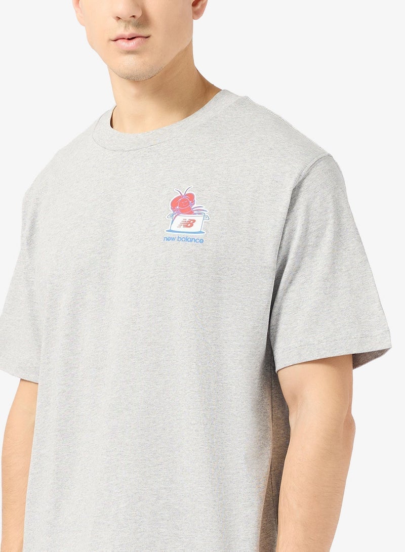 نيو بالانس تيشيرت لفائف الكركند - Image 3