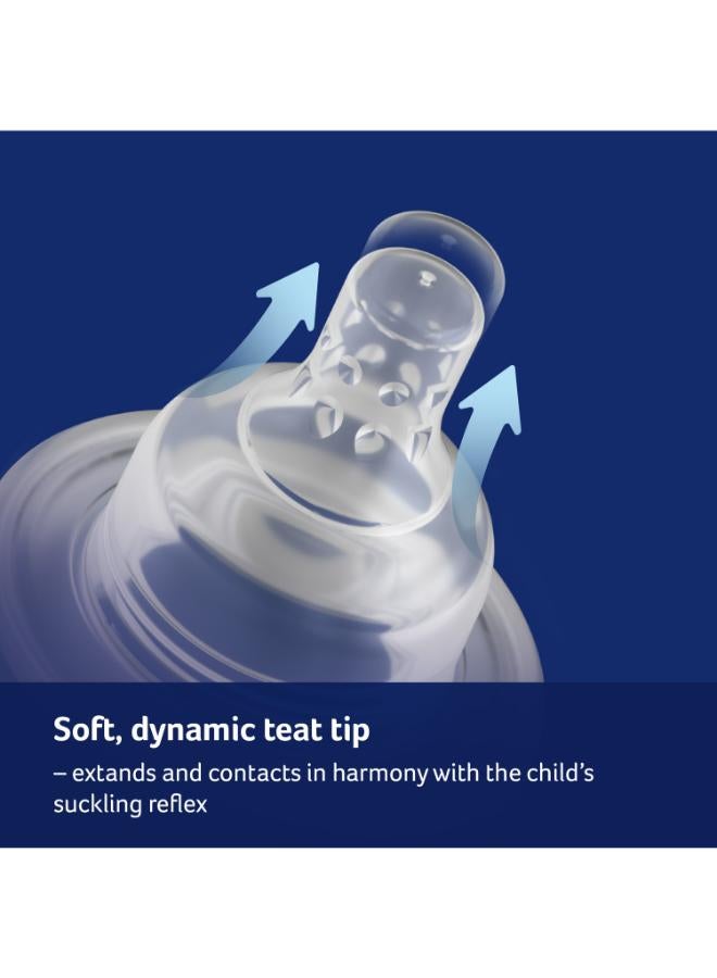 لوفي زجاجة تريندز 120 مل مع حلمة 0 + م-وردي - Image 3