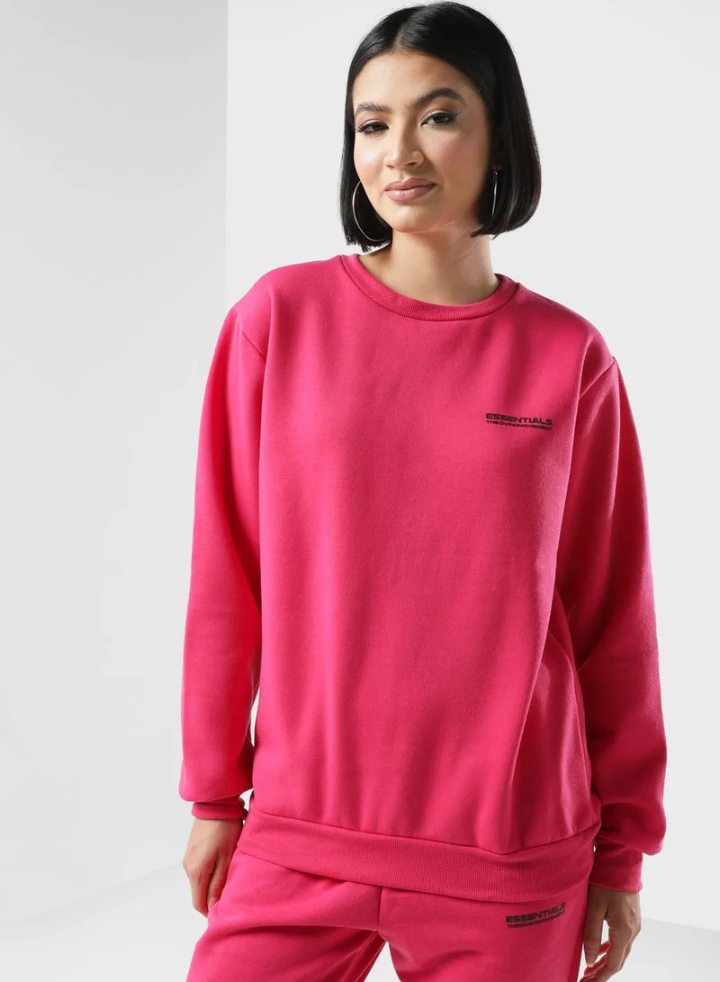 The Giving Movement Cropped Sweatshirt