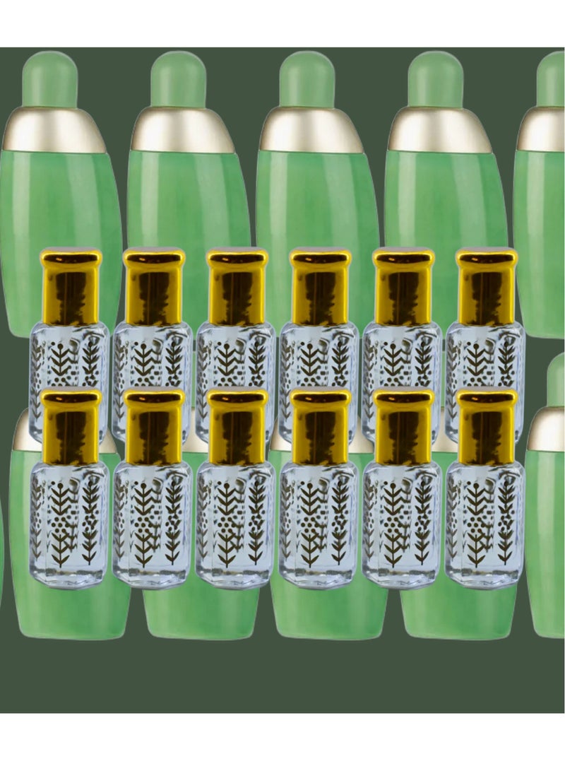 12 Pieces Eden Essential Oil For Women Original Clear 6 Ml