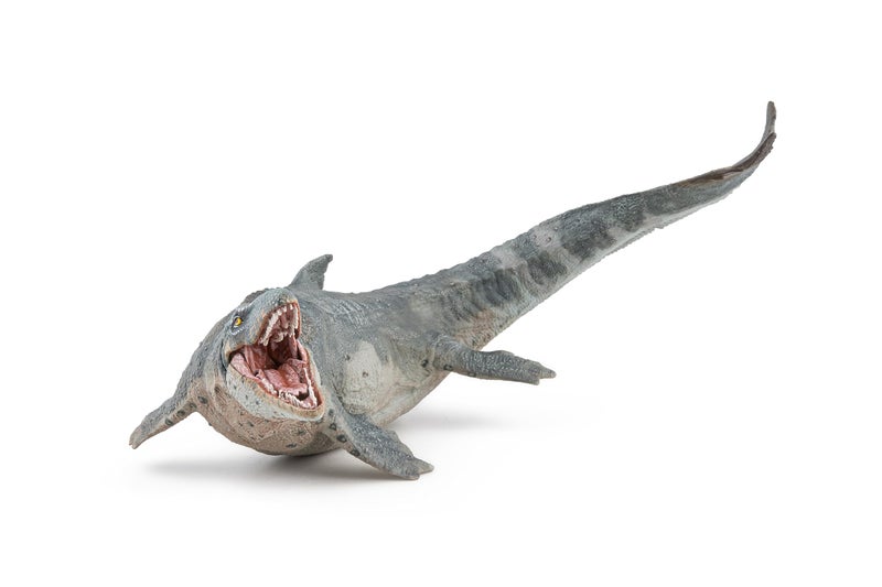 Papo - Mosasaurus Figure - Prehistoric Marine Reptile Toy for Kids Age 3+ - Hand Painted Cretaceous Predator with Realistic Details - 25.5 x 15 x 11 cm - Plastic Dinosaur Toy - 55088 - Image 4