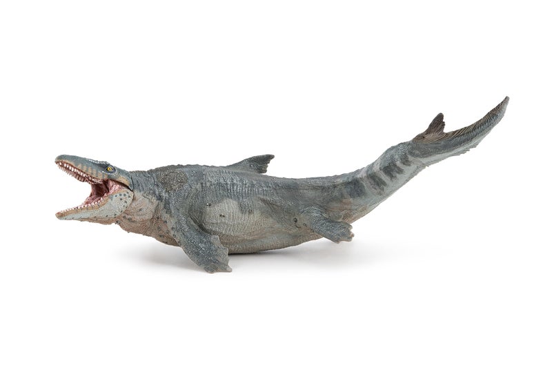Papo - Mosasaurus Figure - Prehistoric Marine Reptile Toy for Kids Age 3+ - Hand Painted Cretaceous Predator with Realistic Details - 25.5 x 15 x 11 cm - Plastic Dinosaur Toy - 55088 - Image 3