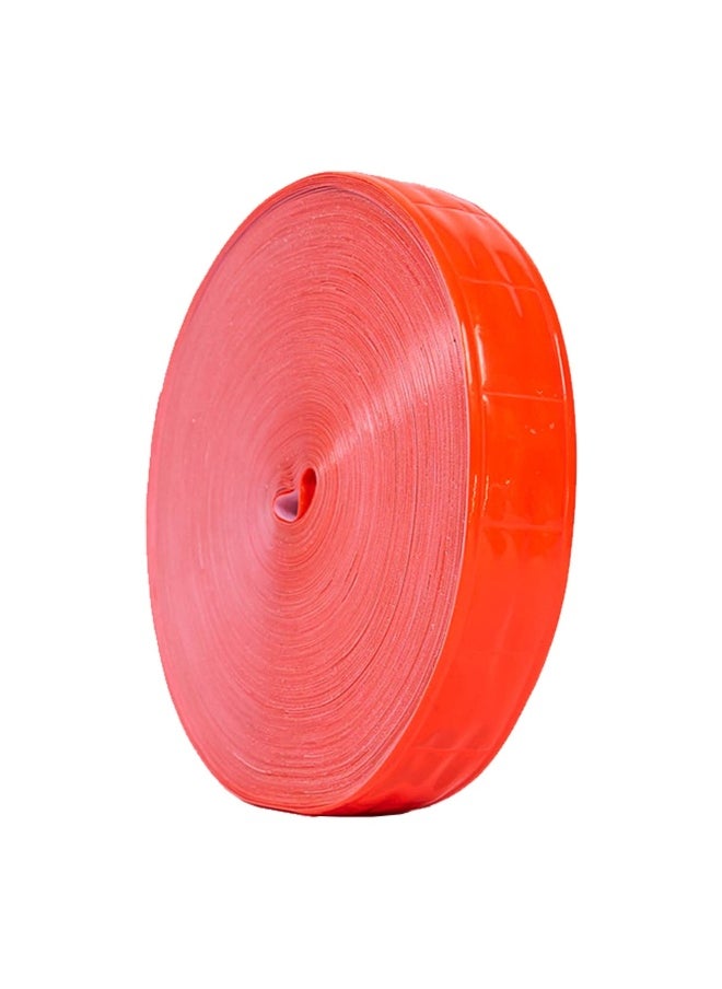 Workman Reflective Tape PVC Orange 1" x 50 Mtr – High-Visibility Safety Tape  - Image 3