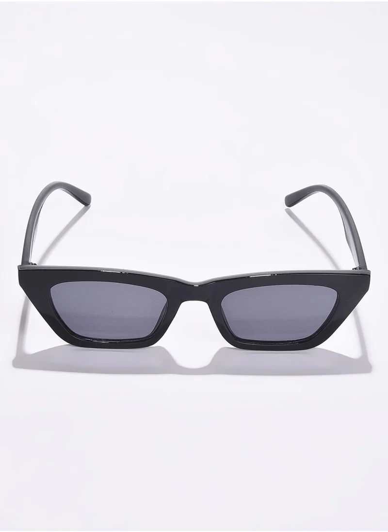Haute Sauce Black Lens Black Cateye Sunglasses