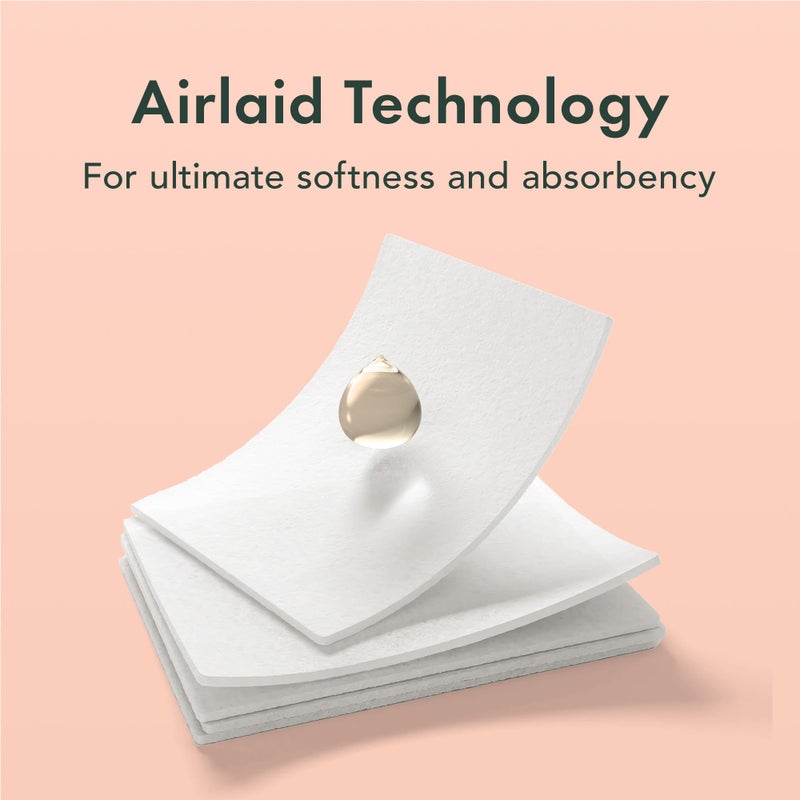 Rael Cotton Pads for Face - Facial Sponge, Square Pad Use with Toner, Makeup Remover, Lint-Free, Soft and Thin, Korean Skin Care (200 Count) - Image 5