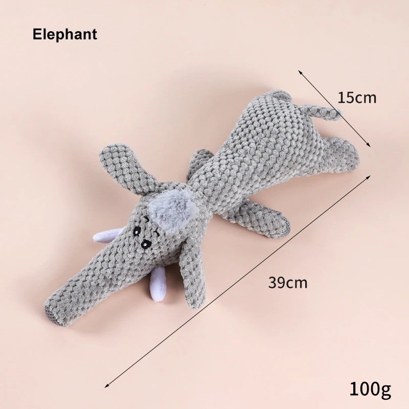 Y&D Pet Cute Stuffed Animal Toys – Durable, Indestructible Dog Chew Toys & Luxury Interactive Plush Squeaky Cat Toys for Dogs and Cats - Image 1