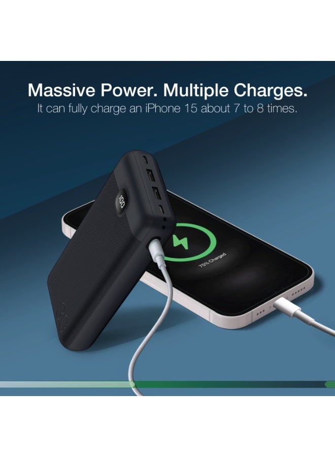 Dviced Power bank 30000mAh - Black - Image 5