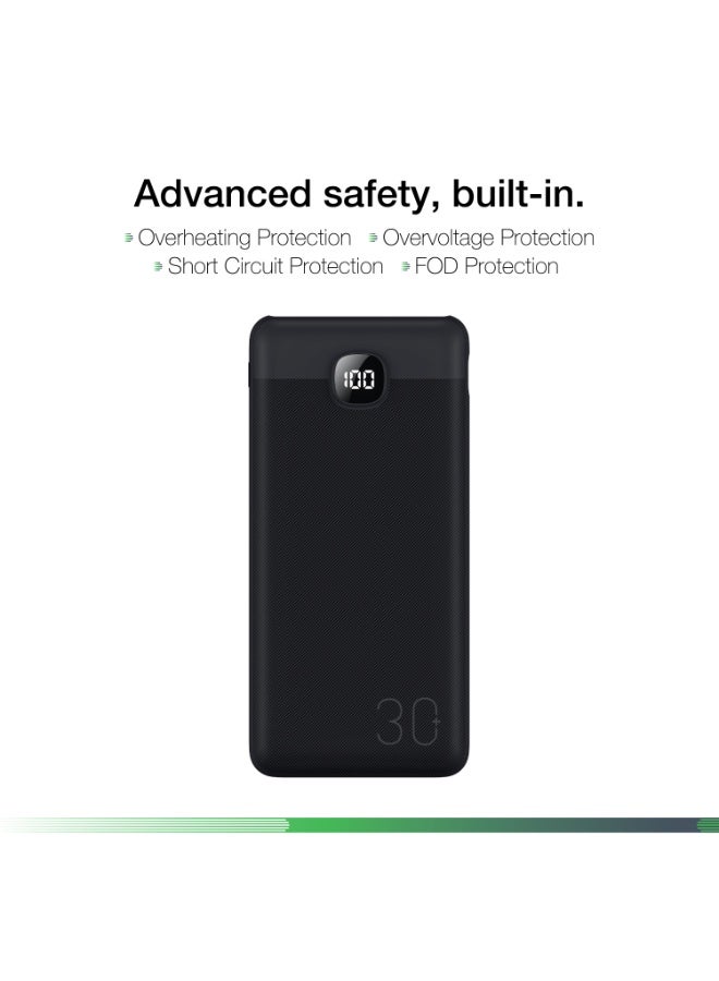 Dviced Power bank 30000mAh - Black - Image 4