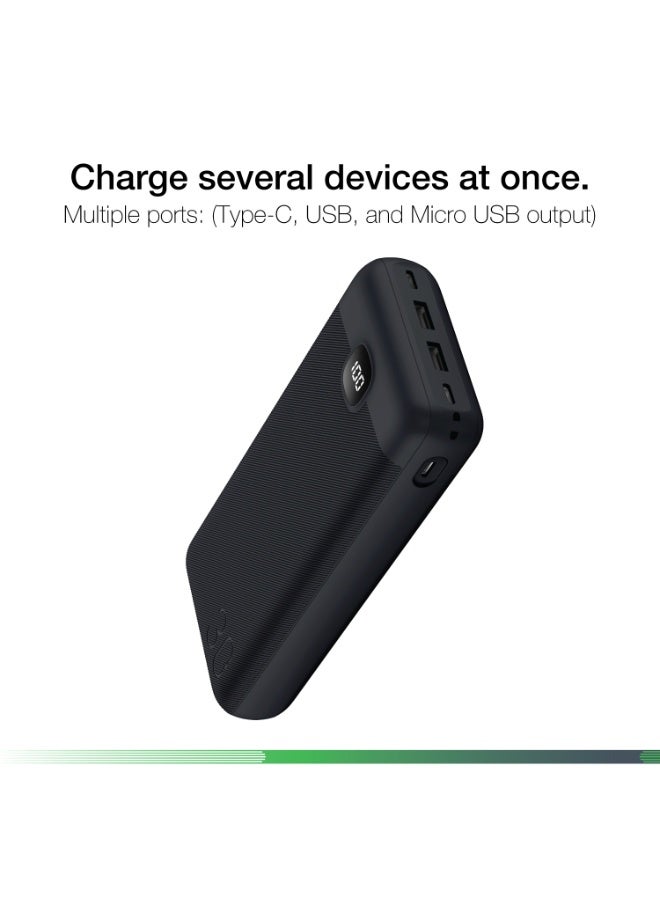 Dviced Power bank 30000mAh - Black - Image 3
