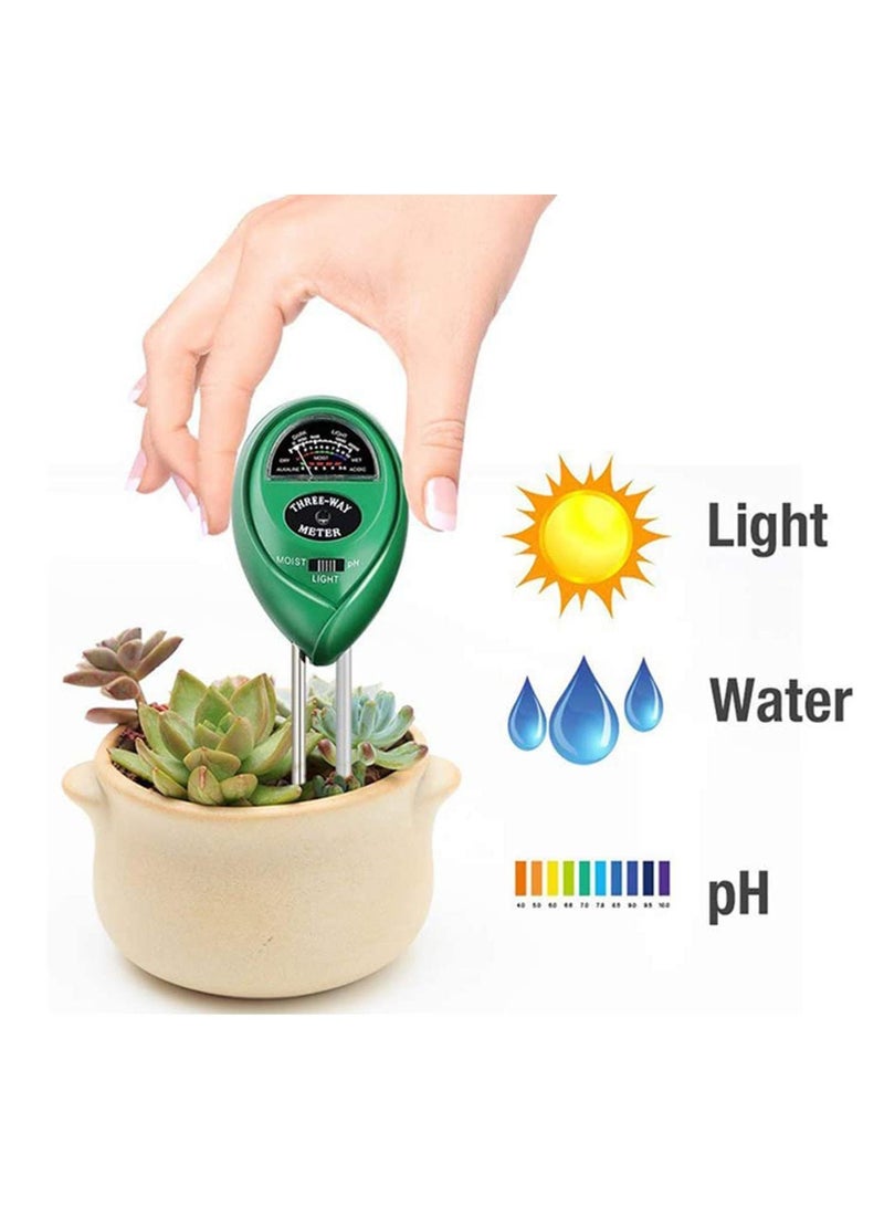 Y&D Soil Moisture Meter 3 In 1 with Light Test Plant Water Sensor Hygrometer for Garden Farm Lawn Indoor Outdoor  - Image 3