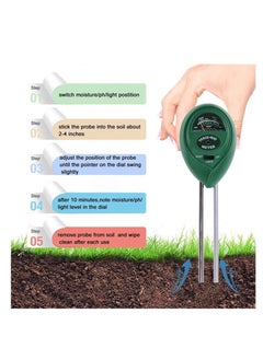 Y&D Soil Moisture Meter 3 In 1 with Light Test Plant Water Sensor Hygrometer for Garden Farm Lawn Indoor Outdoor  - Image 5