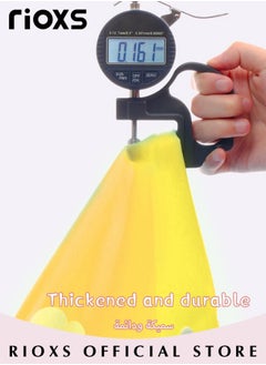ريوكس معطف مطر بأكمام طويلة للأولاد والبنات مع غطاء حقيبة مدرسية معطف مطر لطيف طويل مع قبعة جاكت معطف مطر لإعادة الاستخدام في الهواء الطلق وركب الدراجة والتخييم في العراء  - Image 3