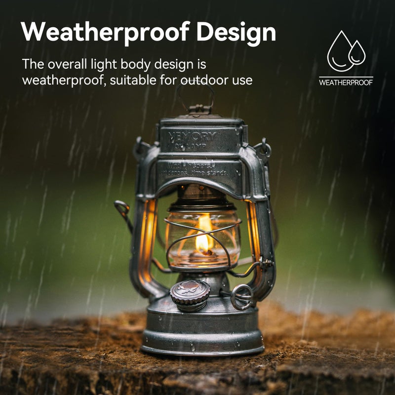 Thous Winds Oil Burning Lanter, Outdoor Windproof Kerosene Lamp, Hanging Fuel Lantern for Camping Patio Outdoor - Image 2