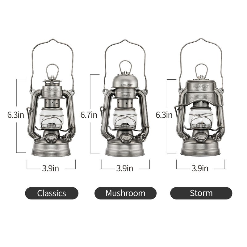 Thous Winds Oil Burning Lanter, Outdoor Windproof Kerosene Lamp, Hanging Fuel Lantern for Camping Patio Outdoor - Image 5