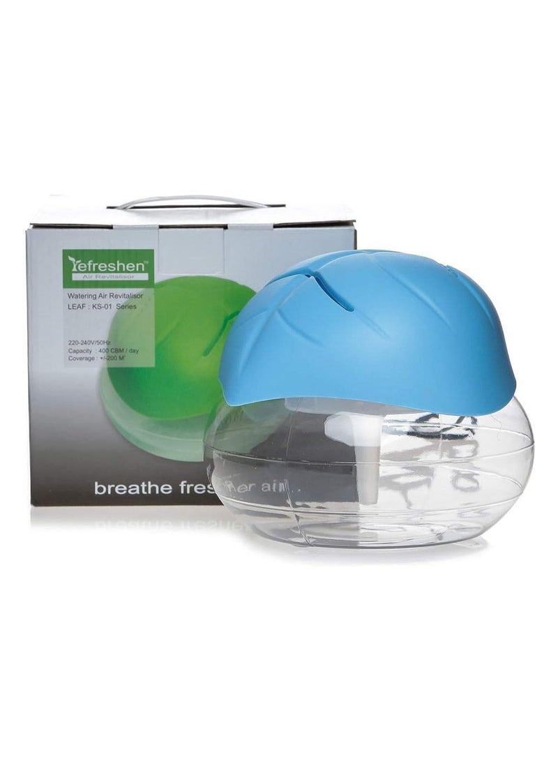 Portable Room Air Purifier and Humidifier Revitalizer White and Blue  - Image 3