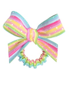invisibobble Invisibobble Slim Sprunchie Bow Let’s Chase Rainbows  - Image 2