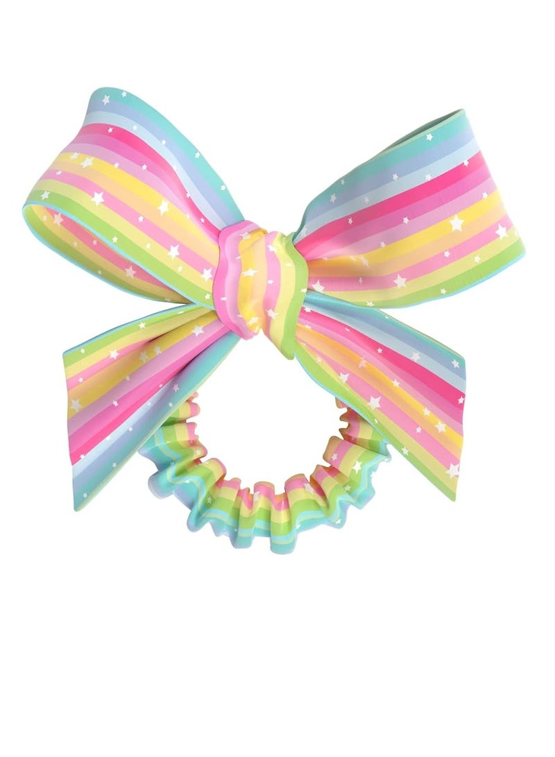 Invisibobble Slim Sprunchie Bow Let’s Chase Rainbows - Image 2
