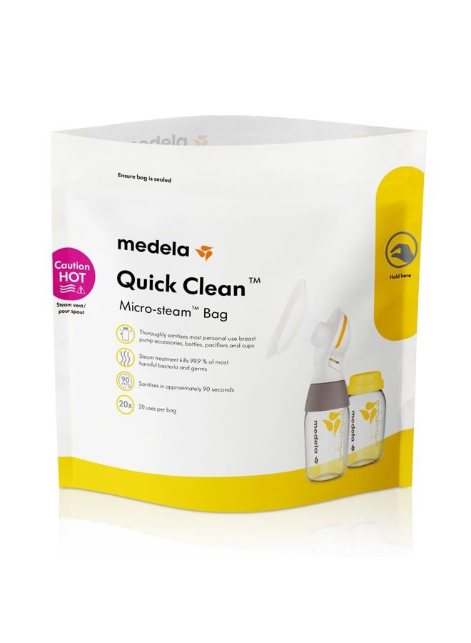 Medela 87024NA Quick Clean Micro-Steam Bags - Image 1