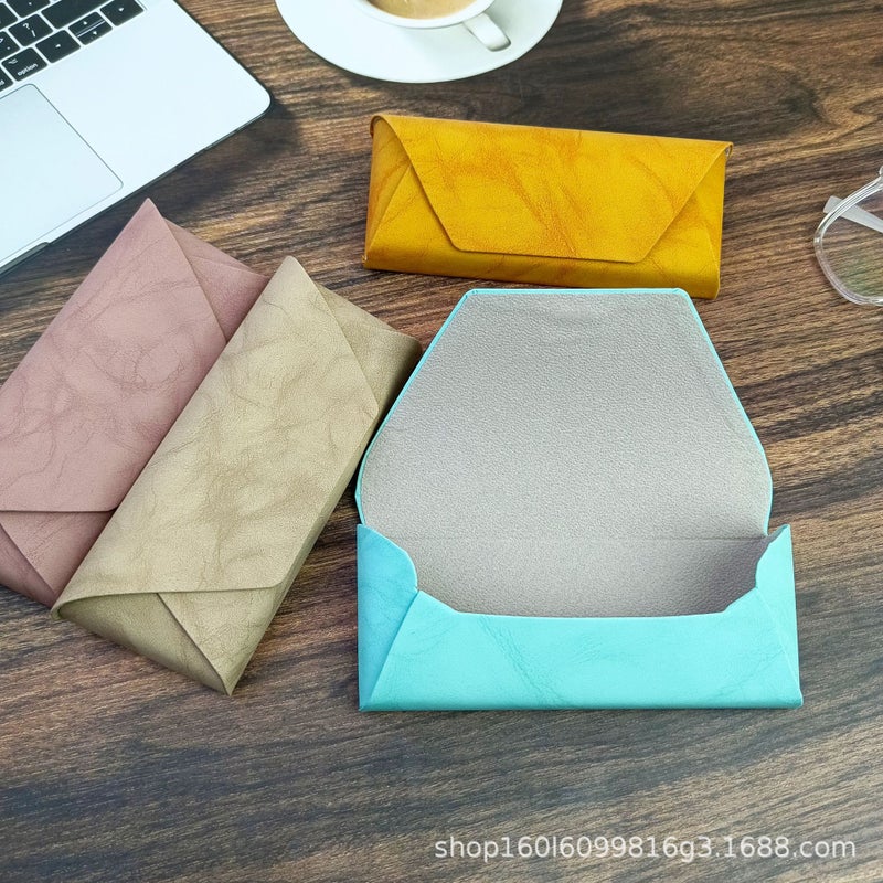 High-End, Classy Sunglasses Case, Personalized Classy Handmade Leather Glasses Case With Free Logo Printing - Image 3