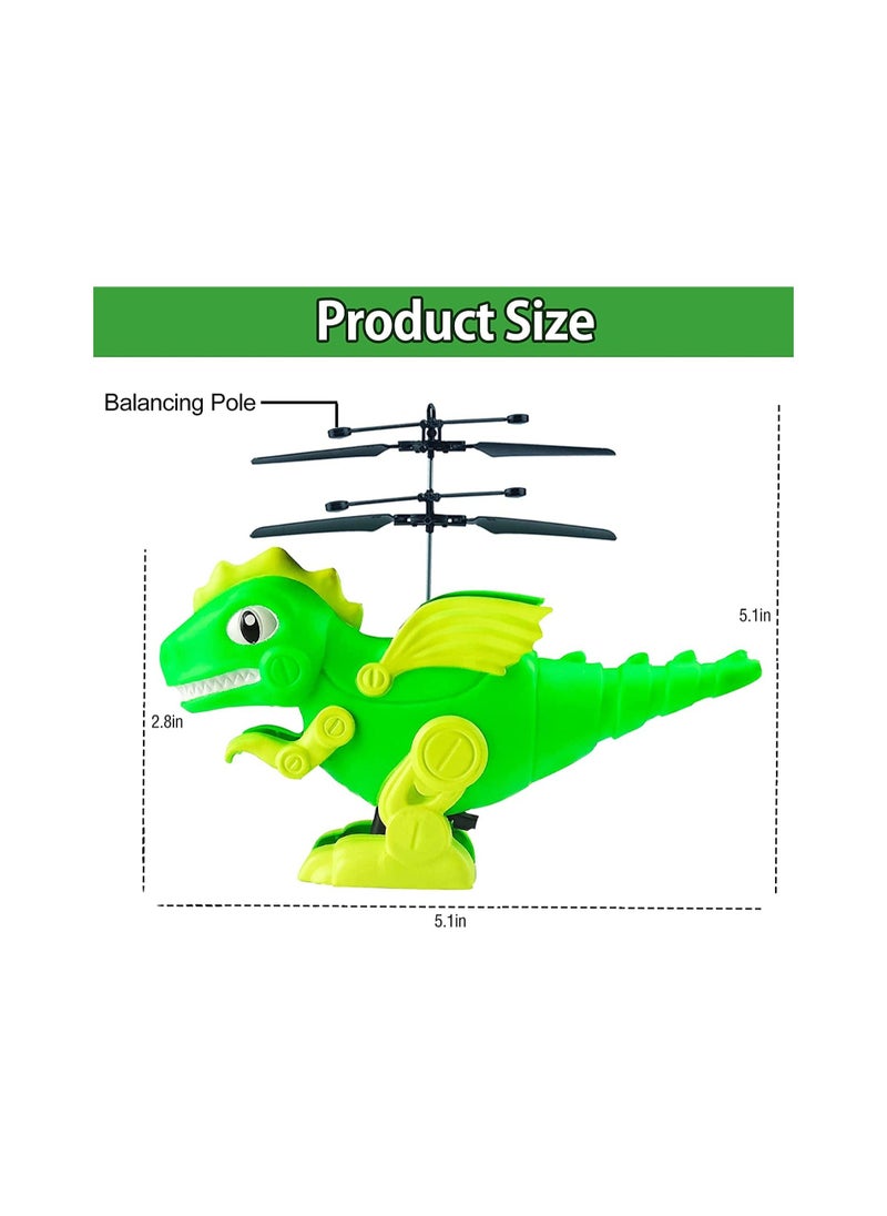 Generic - Flying Toys, Dinosaur Remote Control Helicopter, Boys Girls Rc Flying Toy Gifts, Rechargeable Flying Dragon Toy Infrared Induction Helicopter for Boys Girls 6 7 8 9 Year Old Birthday Gift - Image 1
