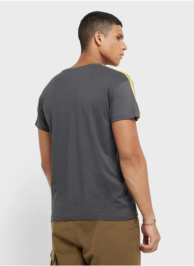 سفنتي فايف Crew Neck T-Shirt