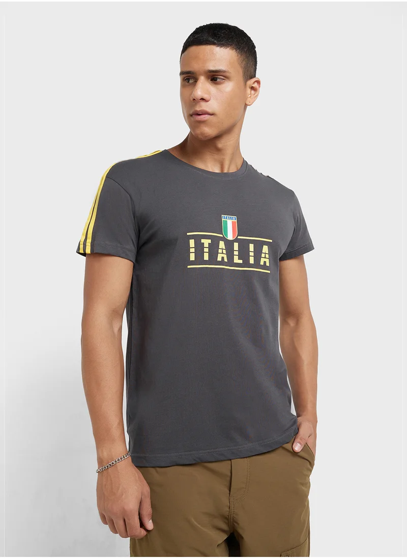 سفنتي فايف Crew Neck T-Shirt