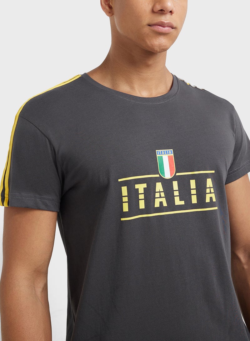 Seventy Five Crew Neck T-Shirt - Image 3