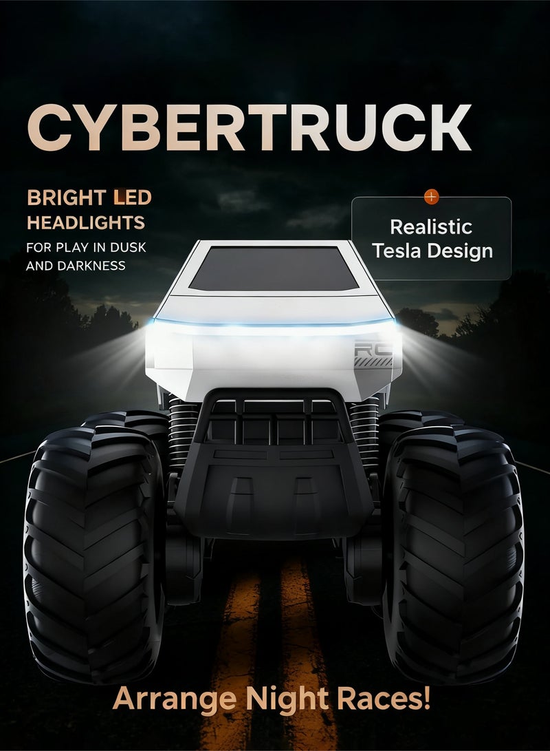 JJRC RC Truck Car Kids Toys for Ages 8+, Remote Control Car Waterproof Monster Truck, Amphibious 4WD All Terrain Off-Road Pickup, 1:16 Scale, 2.4GHZ Vehicles, Perfect for Kids Birthday Gift - Image 3