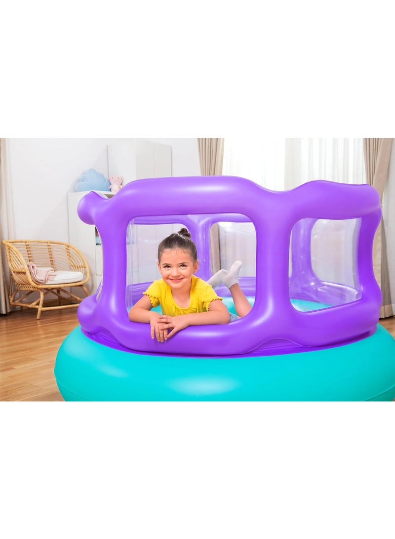 Bestway 1.52m x 1.52m x 84cm Laugh n Leap Bouncer 52646 - Image 4