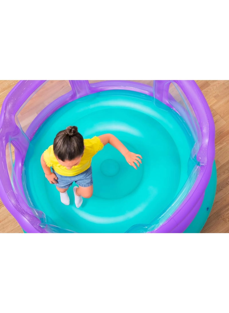 Bestway 1.52m x 1.52m x 84cm Laugh n Leap Bouncer 52646 - Image 1