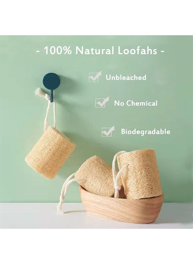 FRTIM Natural Loofah Slices for Soap Making, 20 Pieces Organic Luffa Cuts for DIY Exfoliating Soaps, Homemade Handmade Loofa Soap Supplies - Image 2