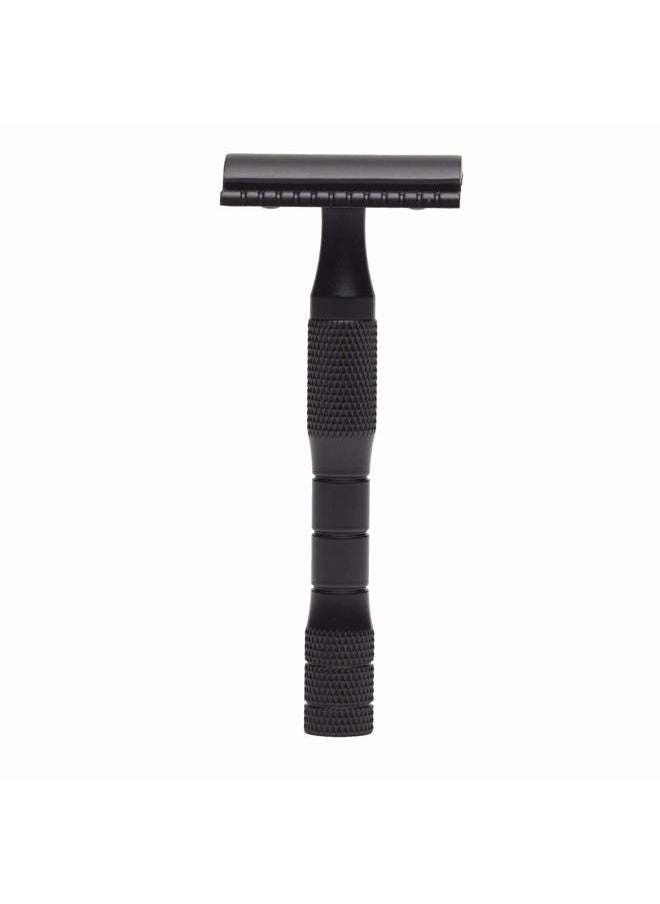 well kept - Safety Razor, Single-Blade, Made of Brass, Long-lasting and Sustainable -Black - Image 1