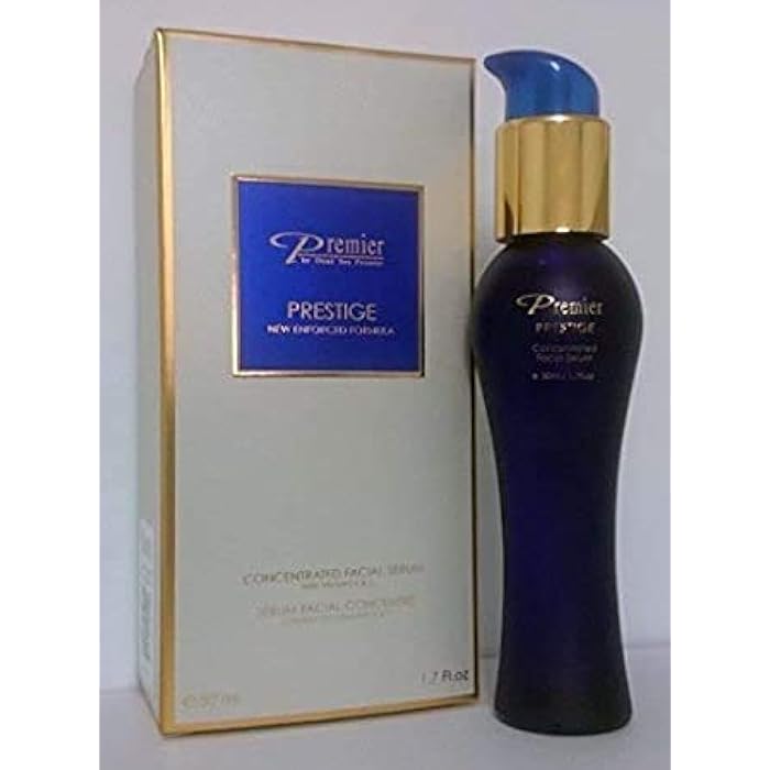 Premier Dead Sea Prestige Concentrated Facial Serum With Vitamin E & C,1.7 FL OZ