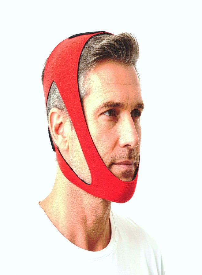 Atavyst Ruby Style - Chin Strap for Sleeping - Chin Strap for CPAP Users - Keep Mouth Closed While Sleeping - Anti Snoring Chin Strap for Men and Women - Snore Stopper - Snoring Solution -Sleep Aid - Image 1