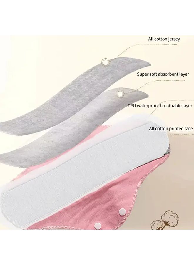 Assorted Color Adult Washable Underwear Pads Waterproof Leakproof For Seniors - Image 2