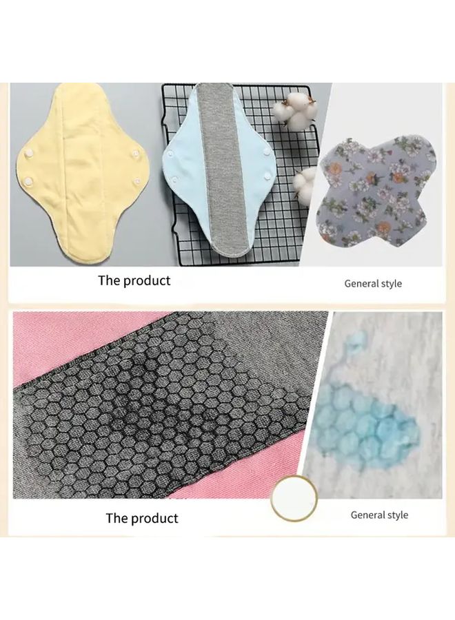 Assorted Color Adult Washable Underwear Pads Waterproof Leakproof For Seniors - Image 4