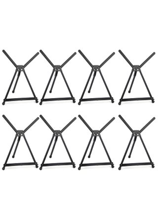 Falling in Art Aluminum 15 to 21 Tabletop Easel Display Black Tripod with Rubber Feet Holds Canvas Paintings Books Photos Signs 8 Pack - pzsku/ZCE3E68FC9D5EF0B2E5EBZ/45/1749491183/eadfe7ba-9c35-4866-820d-f83fcb89ca87