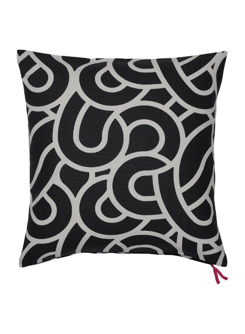 Cushion Cover Black/White 50X50 Cm - Image 1