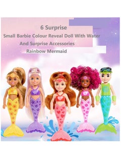 Y&D 6 Surprises Toy Colour Reveal Doll With Water And Surprise Accessories Colorful Mermaid Collection  - Image 3