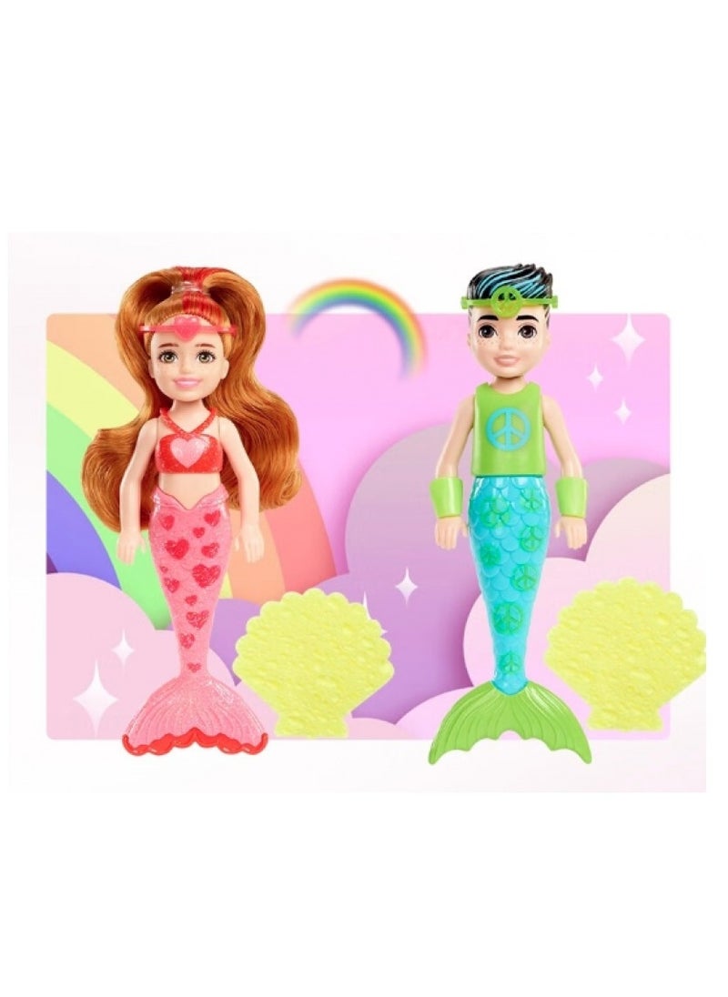 Y&D - 6 Surprises Toy Colour Reveal Doll With Water And Surprise Accessories Colorful Mermaid Collection - Image 1