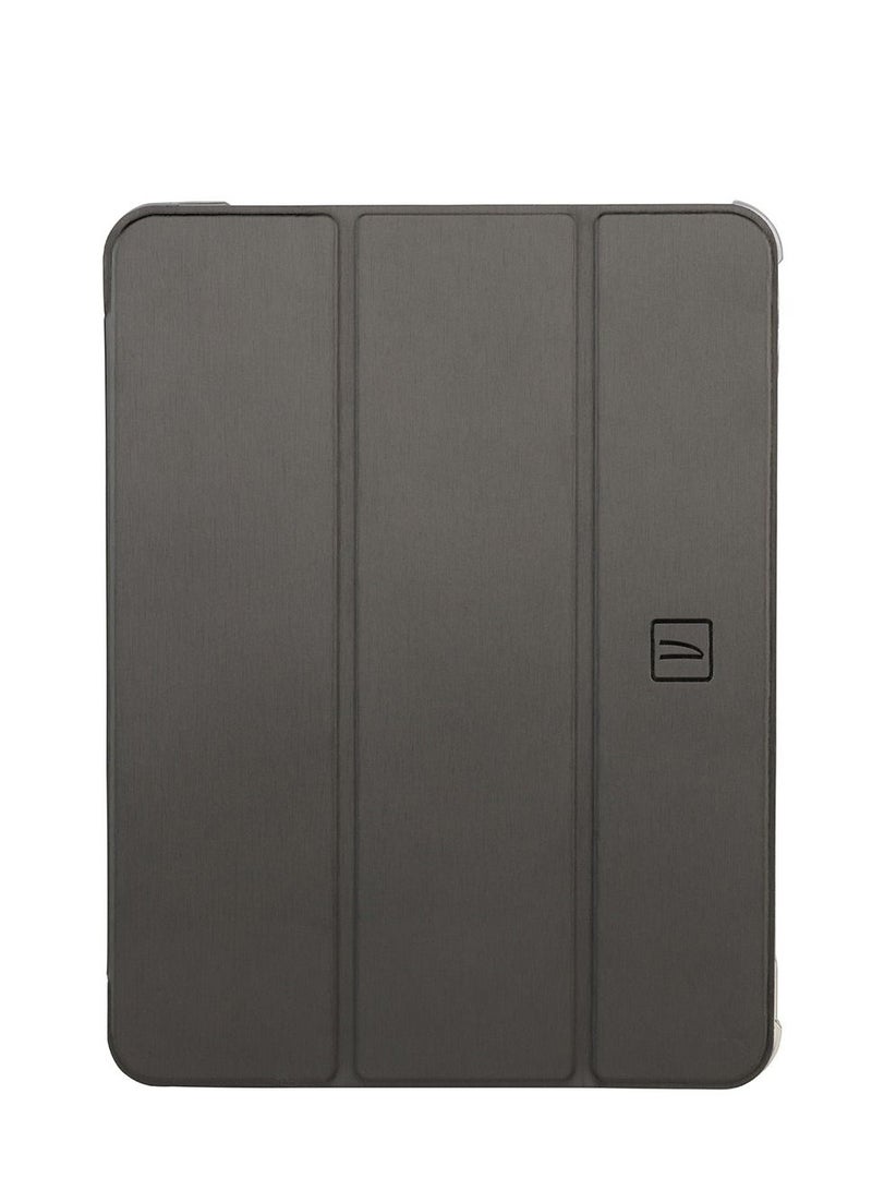 vesus Tucano Satin New iPad 10th Gen (2022) Ultra protective case for iPad 10.9” - Black, TPU, Front cover that converts into a convenient stand.External holder for charging Apple Pencil.
