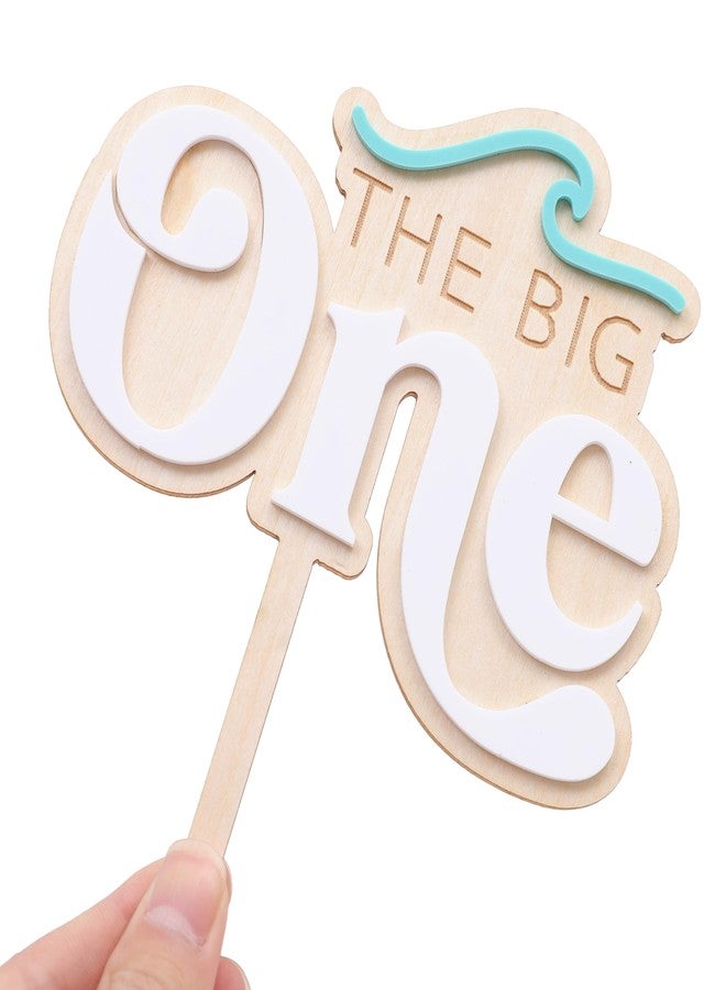 بيديد غطاء كعكة عيد الميلاد الأول الكبير - موضوع أمواج المحيط لعيد الميلاد الأول، غطاء كعكة بموضوع أمواج المحيط الكبير، زينة كعكة الصيف (أمواج المحيط) - Image 5