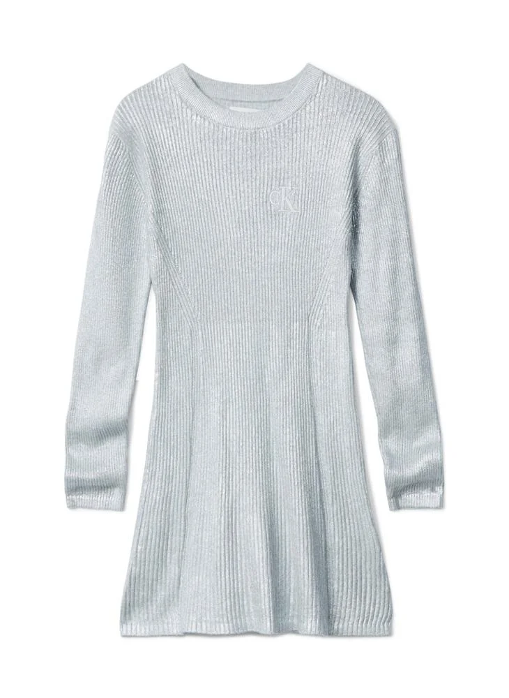 Calvin Klein Jeans  Youth Logo Mini Sweater Dress for Women | Best Price UAE