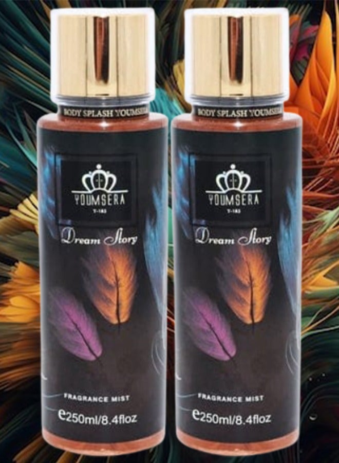 YOUMSERA 2 Pieces Dream Story Body Mist 250ML - Image 1