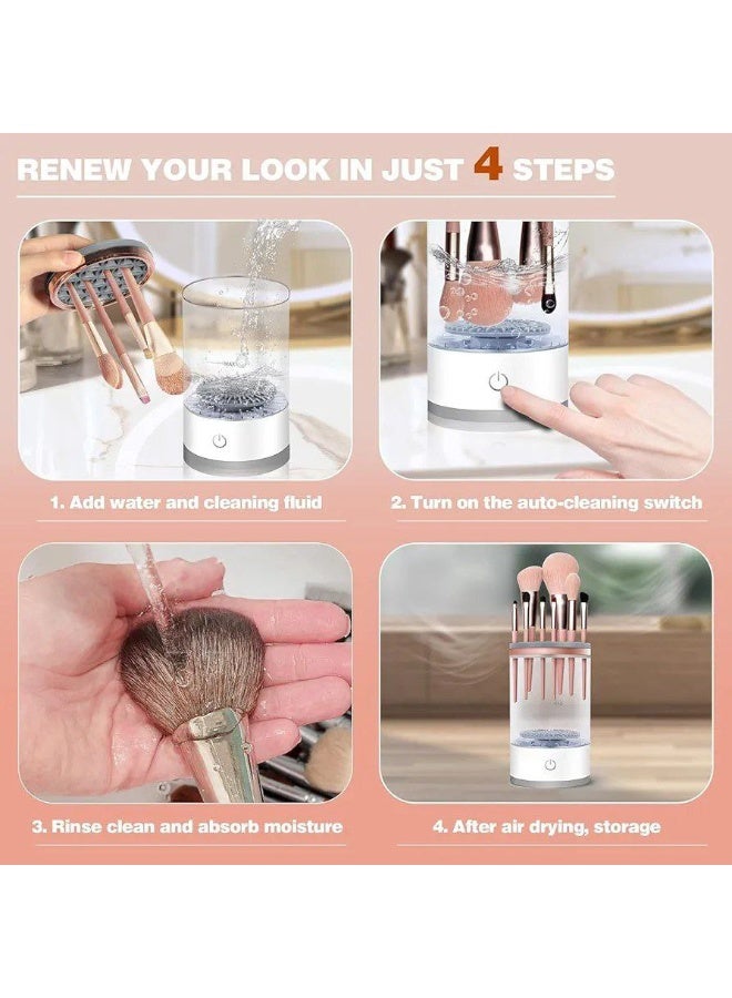 Electric Makeup Brush Cleaner for Fast and Deep Cleaning - Image 5