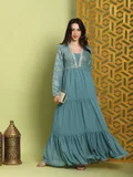 جلو باص Sea Green