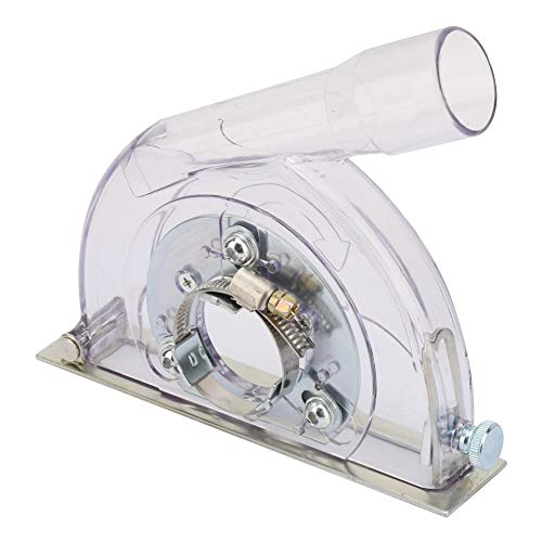 Sorandy Cutting Dust Cover, Grinding Shroud Dust Collection Attachment for 100 125 150mm Angle Grinder 4 to 5in and 115 125mm Saw Disc, for Dry Hanging Marble, Floor, Concrete Cutting - Image 2
