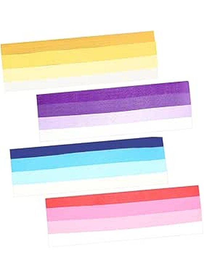 Gradient Color Origami Star Paper Strips DIY 2160 Pcs Craft For Birthday Festival Decoration - Image 1