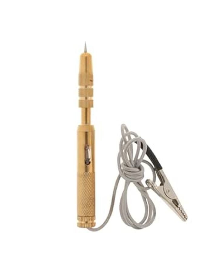 Extendable Brass Probe Automotive Circuit Tester 6V 12V 24V for Car Truck Electrical Diagnostics - Image 1