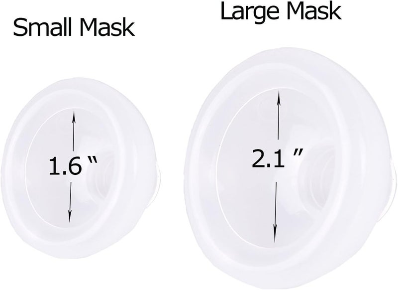 free-space Cat Inhaler Spacer,Specifically Designed for Cats,with Round Shape Silicone Mask,Feline Aerosol Chamber with Breathing Indicator â€“ Include 2 Mask for Best Fit (for cat) - Image 5